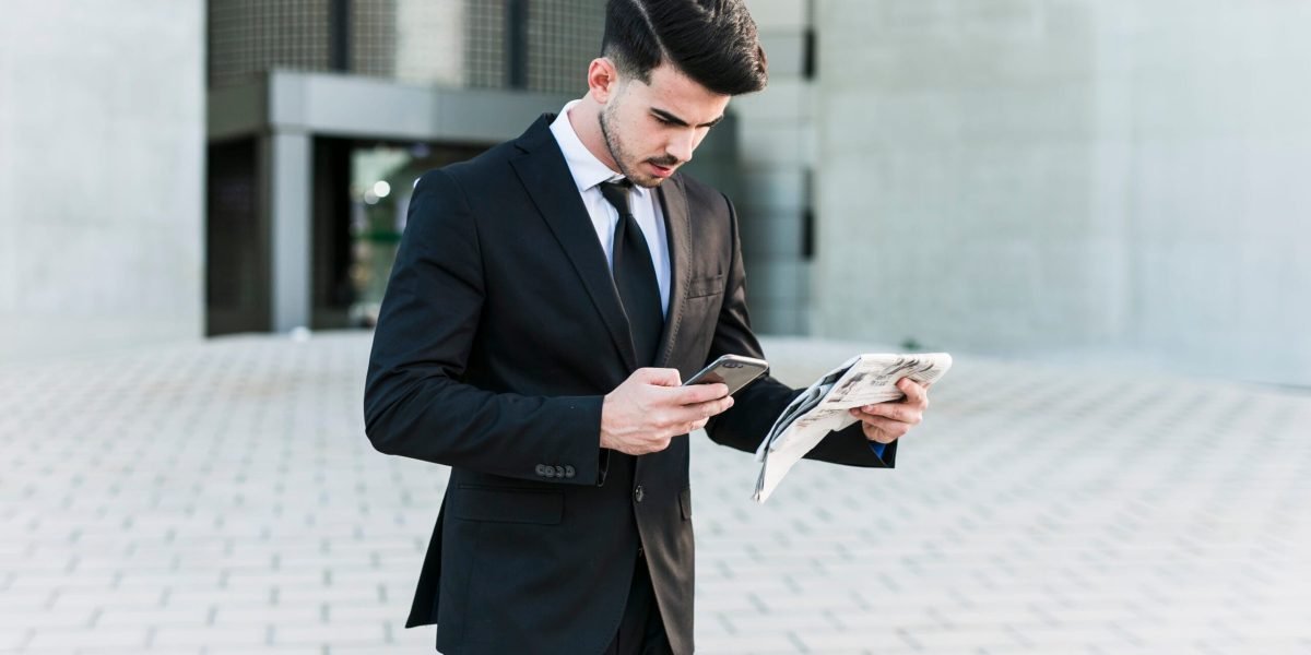 business-man-front-office-building business-man-front-office-building